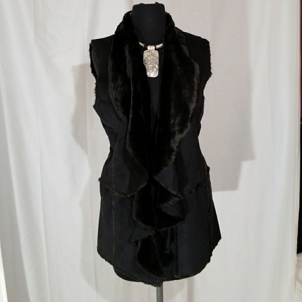Vest sherling (Faux Suede)
